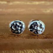 One of a Kind Lava Stud Earrings