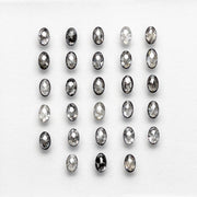 Salt & Pepper Diamond Stud Earrings (Made to Order)